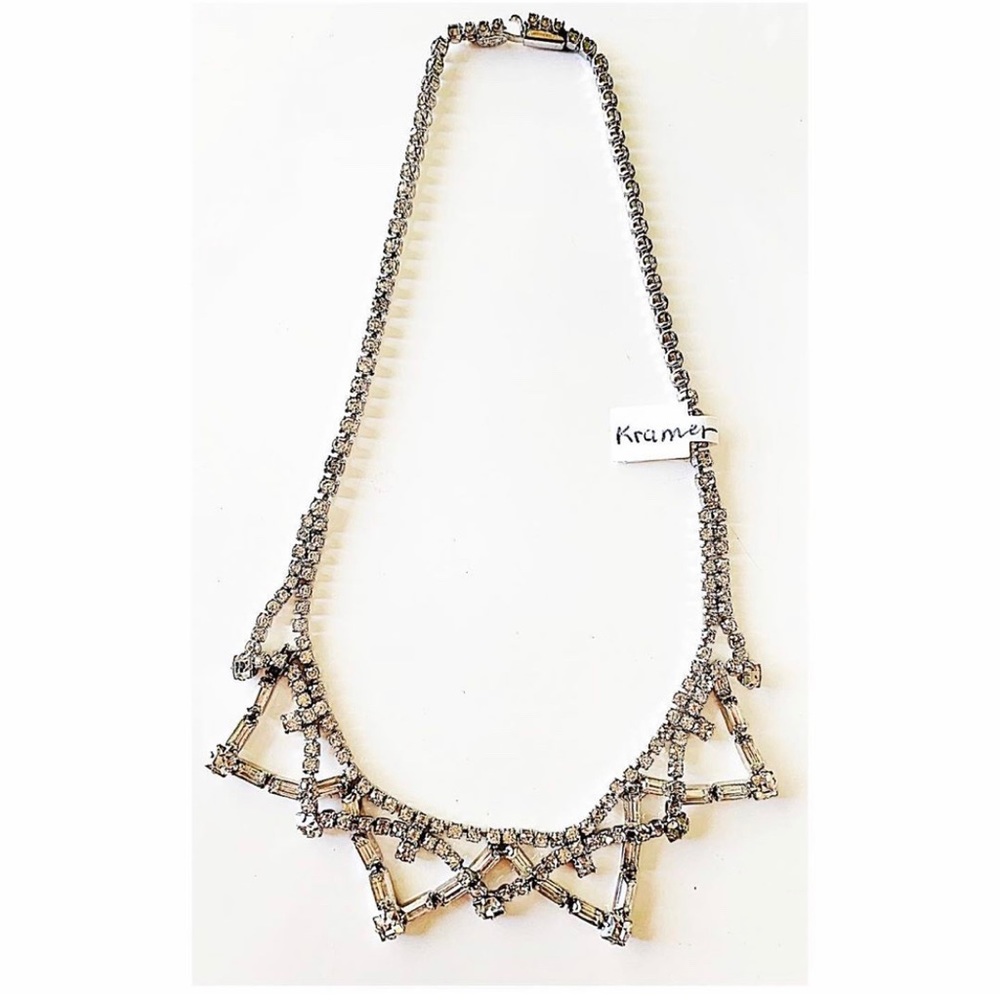 Kramer of New York Rhinestone Choker